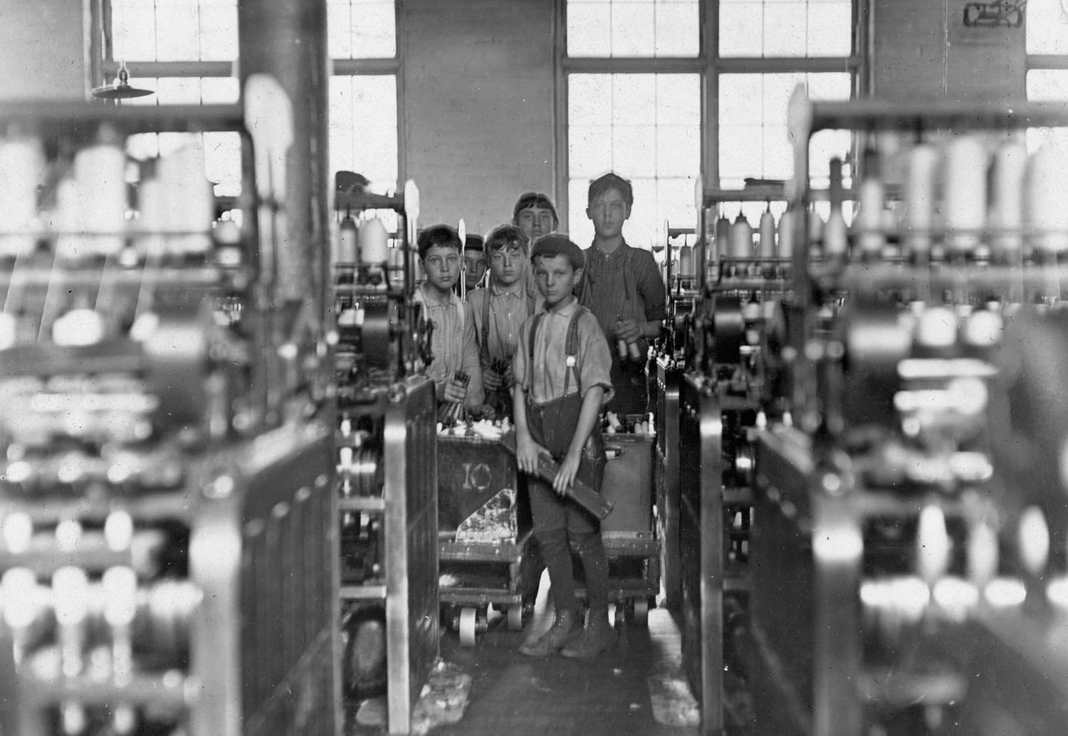 Ньюберри, Южная Каролина, 3 декабря 1908. Работники фабрики.