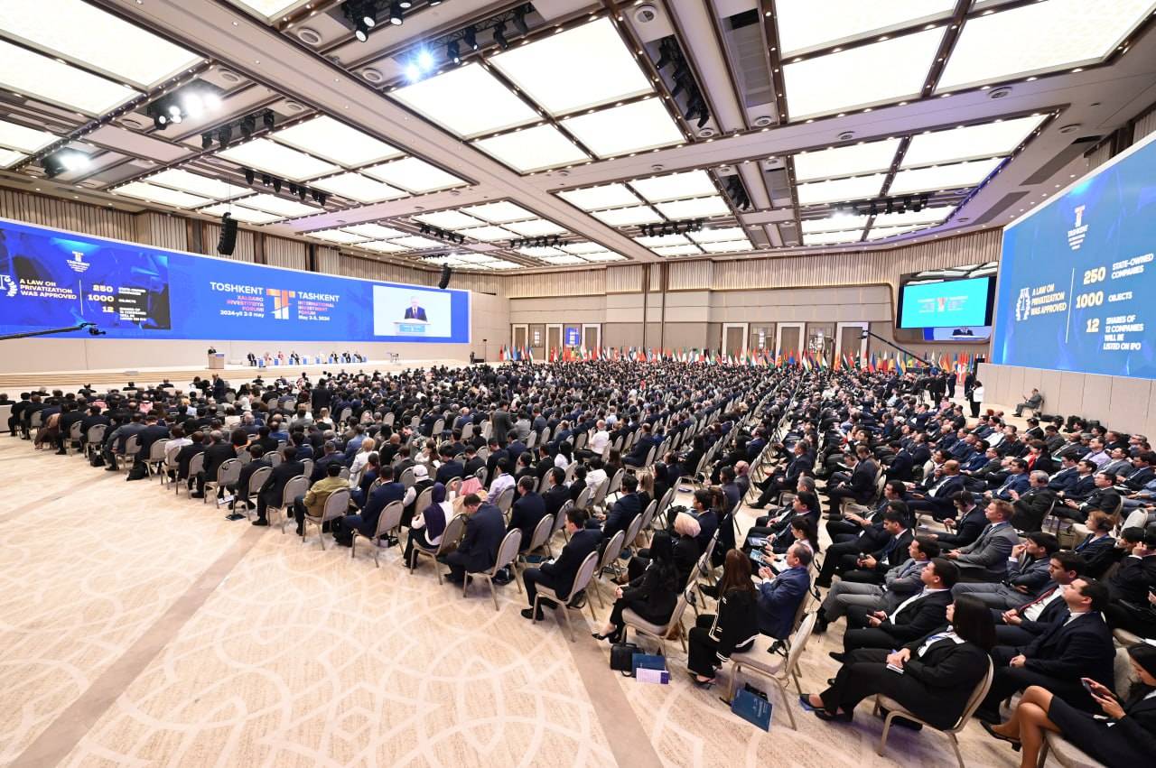 III международном инвестиционном форуме (ТМИФ) в Ташкенте