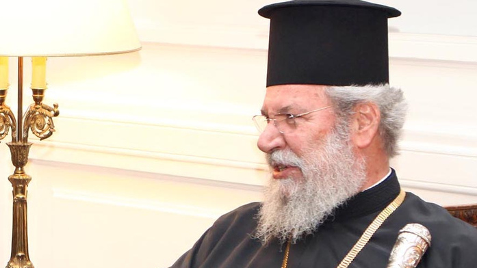 Глава Кипрской православной церкви архиепископ Хризостом