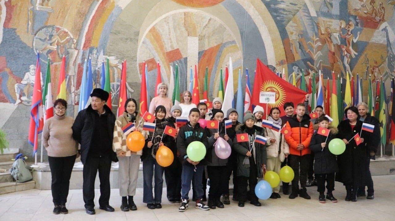 Школьники из Киргизии в Иваново