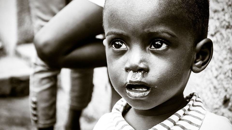 Ребенок в Африке