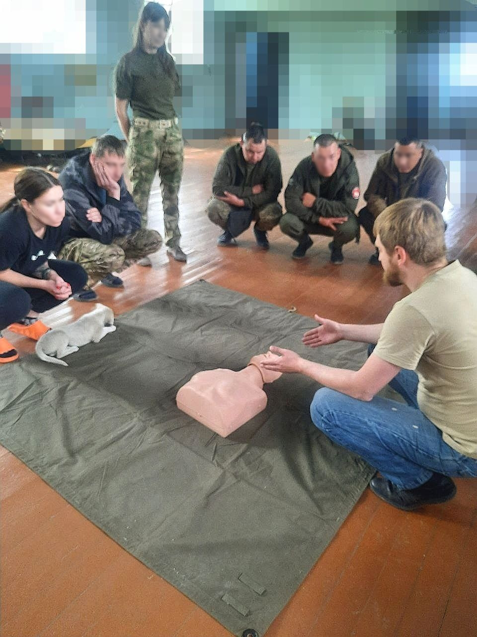 Работа с военными медиками. 2024