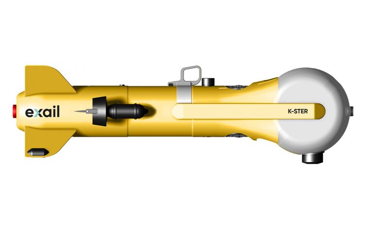 Подводный дрон-камикадзе K-STER фирмы ECA Robotics Belgium