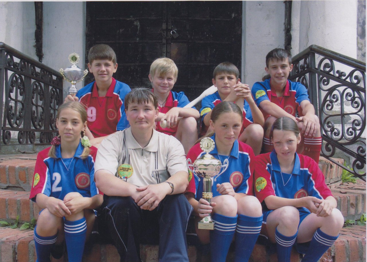 С детьми в 2006 году