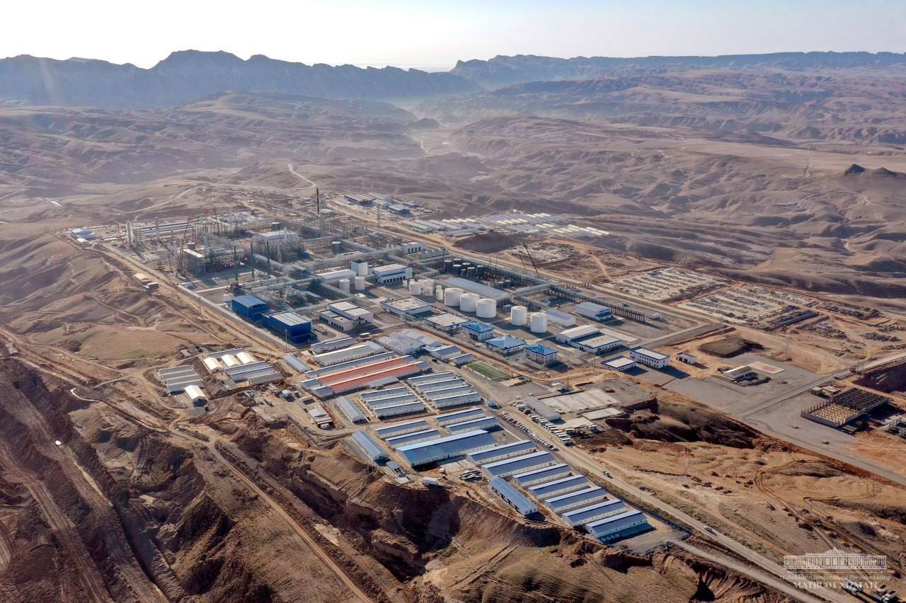 Газохимический комплекс «25 лет Независимости» в Узбекистане