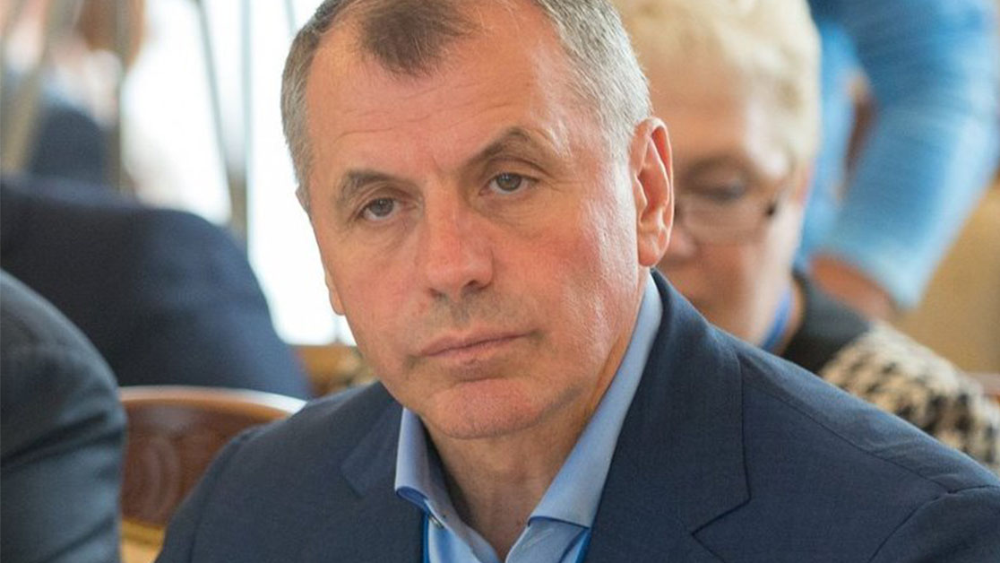 Глава крымского парламента Владимир Константинов
