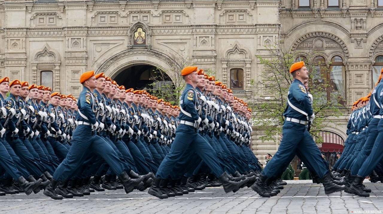 Репетиция Парада Победы. Москва