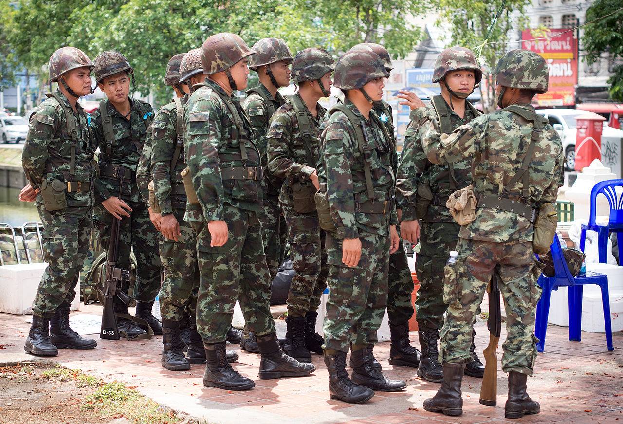 Военнослужащие Тайланда