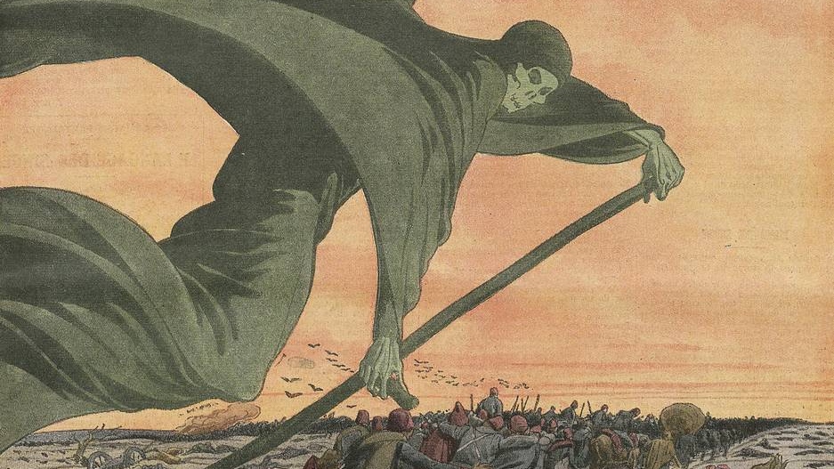 Холера. Обложка журнала Le Petite Journal от 1 декабря 1912 г.