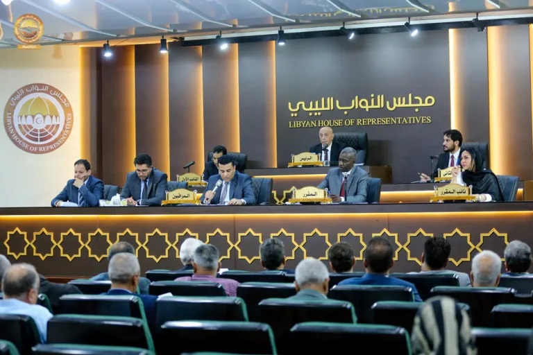 Заседание парламента Ливии