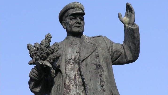 Памятник Ивану Коневу в Праге