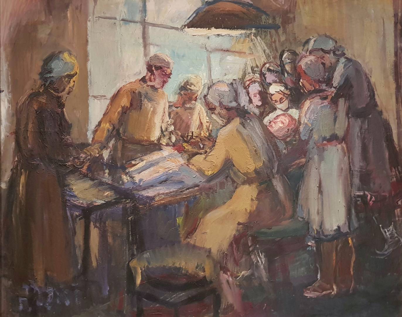 Наталия Гиппиус. Операция в госпитале. 1942