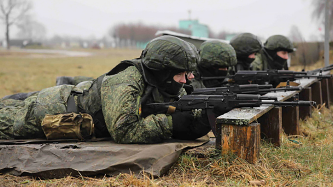 Начался полевой выход с подразделениями артиллерийского полка армейского корпуса Балтийского флота