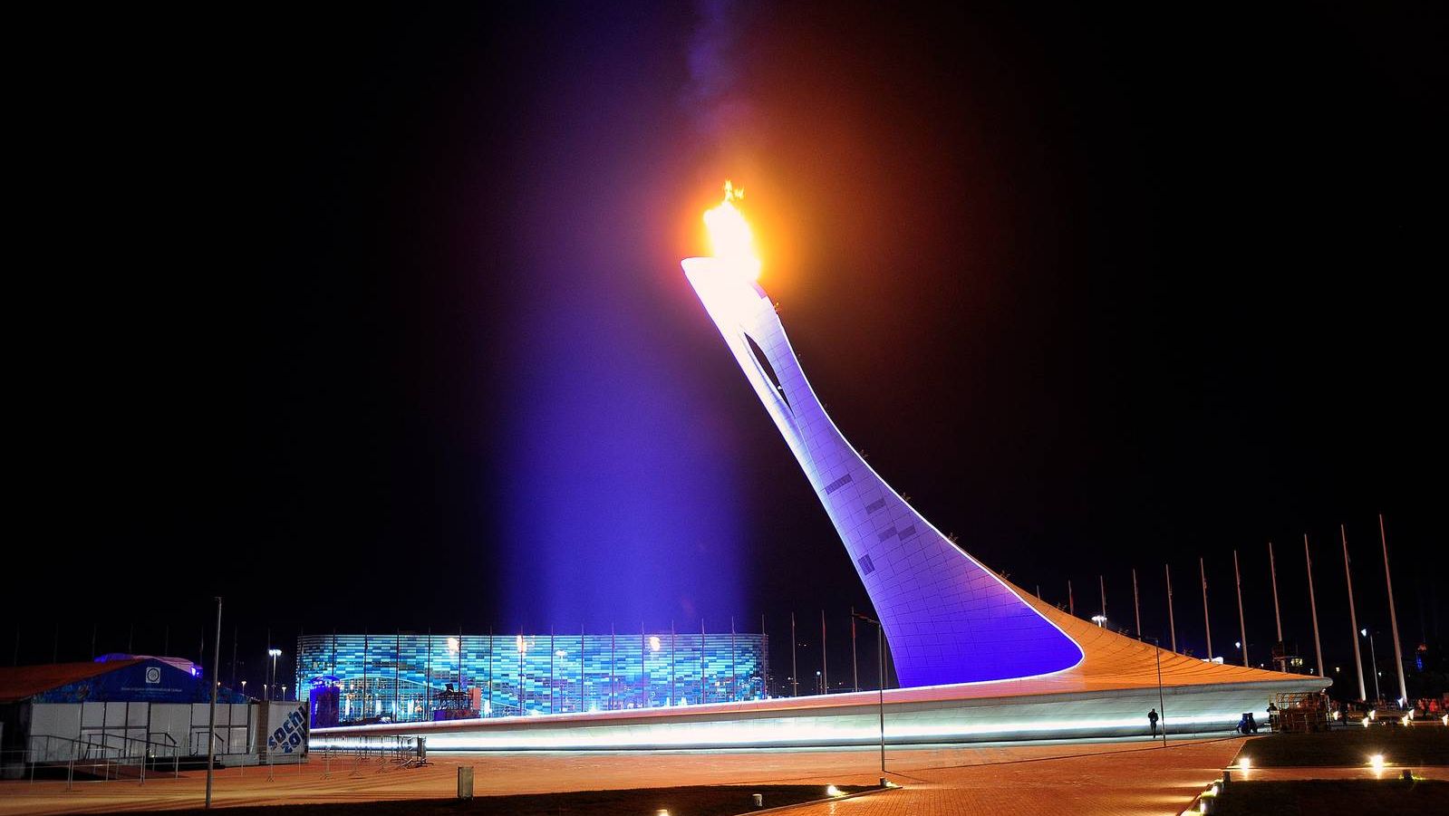 Олимпийский парк Сочи Олимпийский огонь