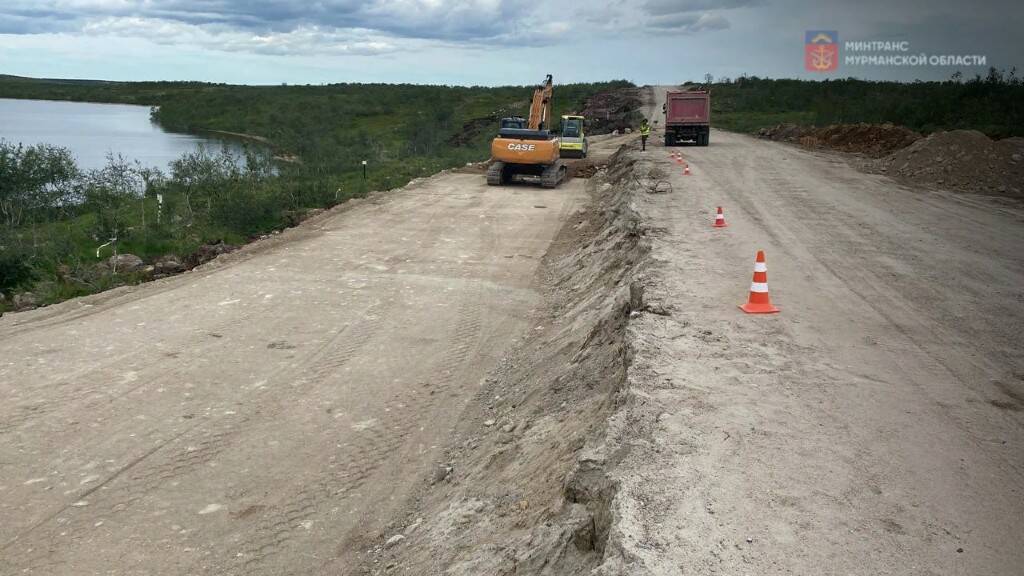 Реконструкция дороги на Териберку