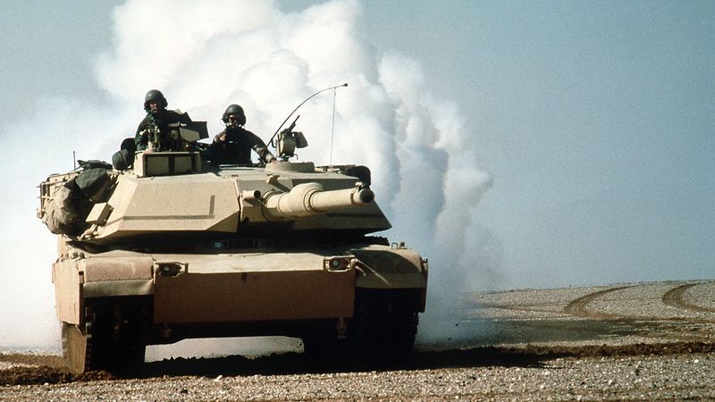 Американский танк в пустыне. Фото: (сс) expertinfantry, flickr.com