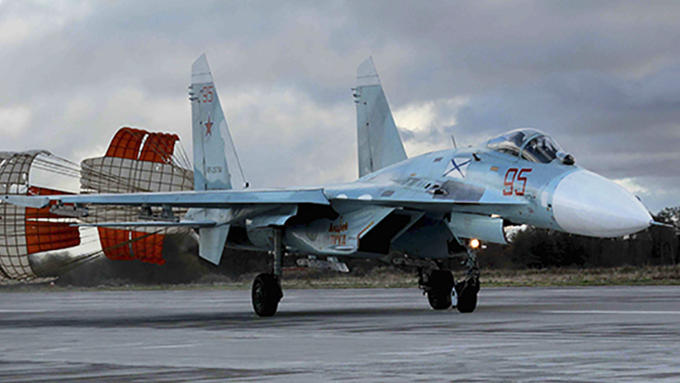 Истребители Су-27 (архив)