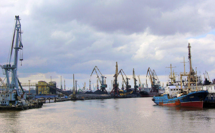 Порт Калининград. 2008 год