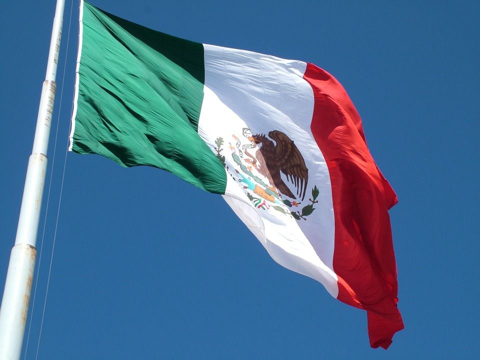 Флаг, Мексика, цвета
