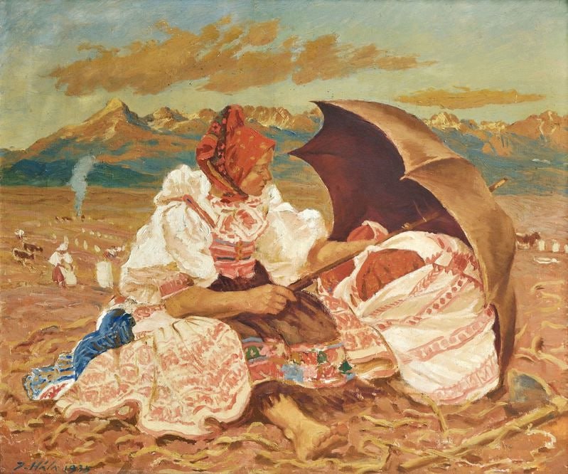 Ян Гала, Колыбельная в поле, 1935 г.