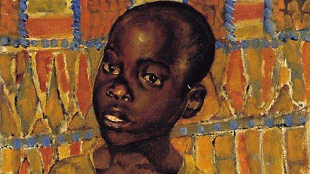 Кузьма Петров-Водкин. Африканский мальчик. 1907 год