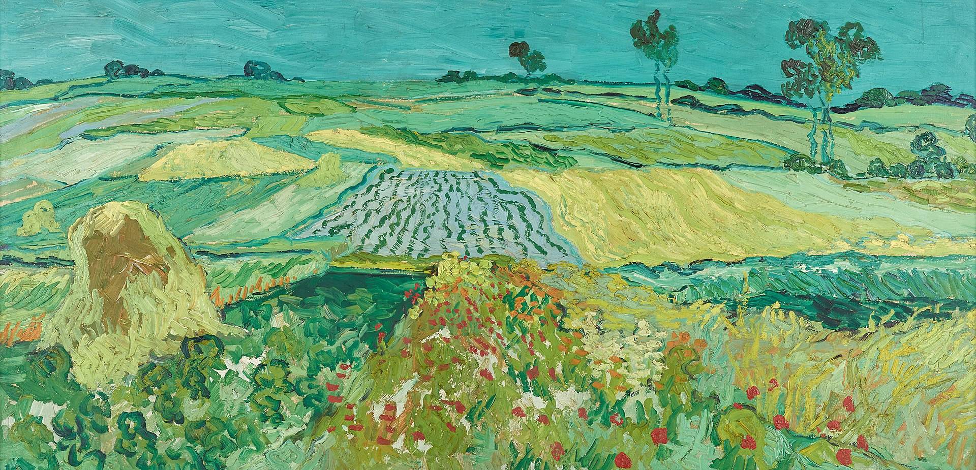 Винсент Ван Гог. Пшеничные поля близ Овера. 1890