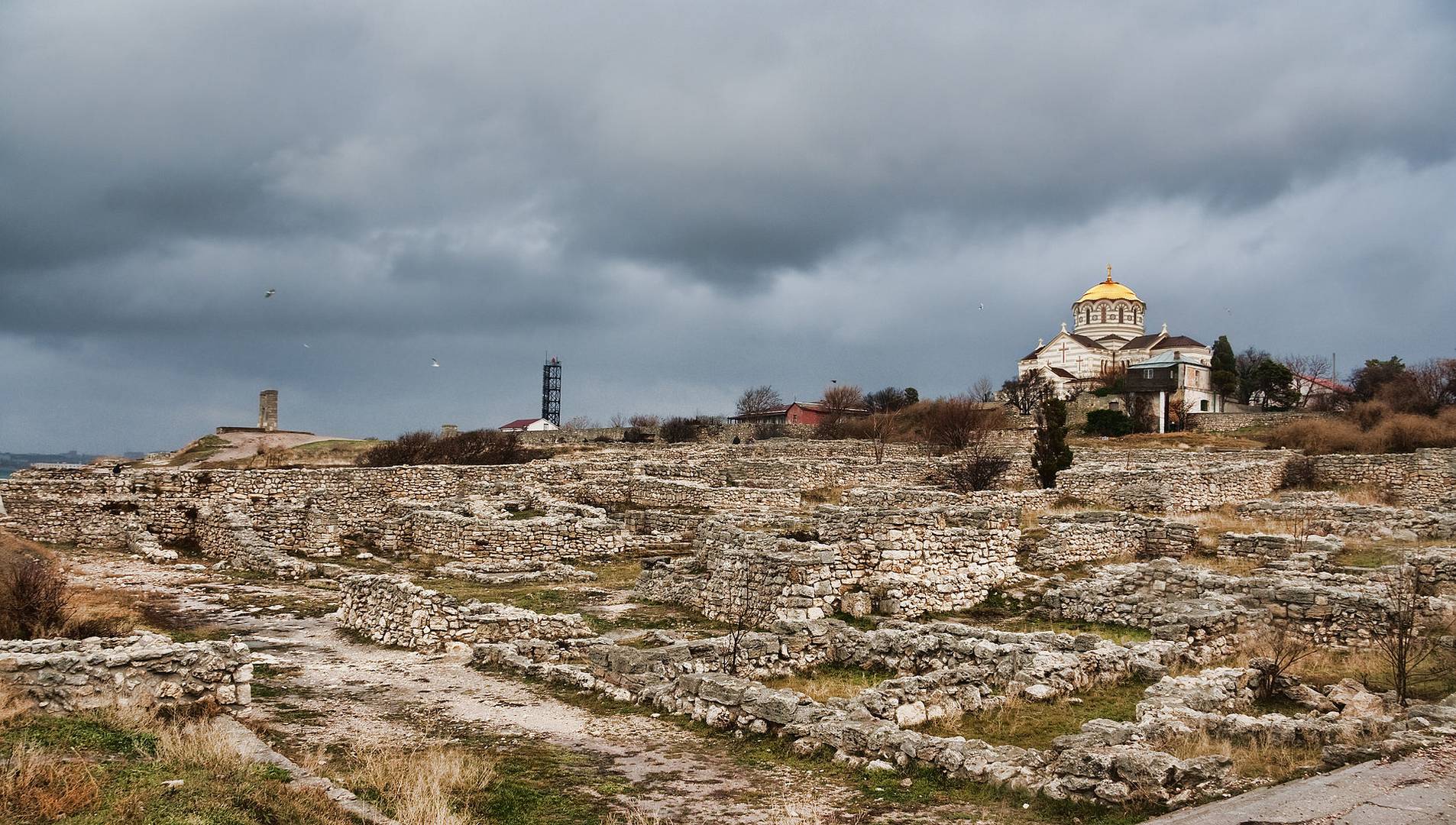 Руины Херсонеса. Крым