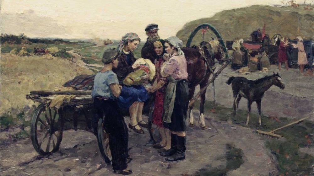Евгений Расторгуев. Первенец. 1949