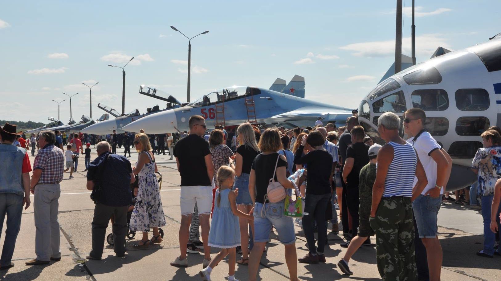 Праздник 107 годовщины ВВС России. Курск. 12.08.2019