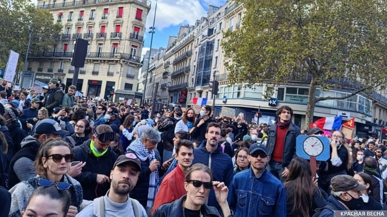 Протесты во Франции 