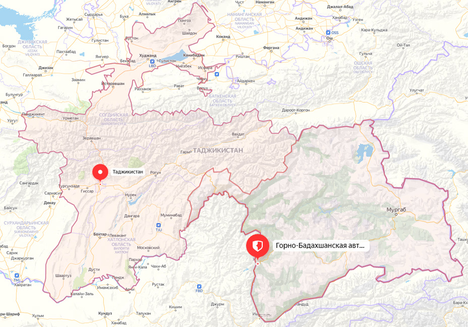 Работает ли карта мир в таджикистане