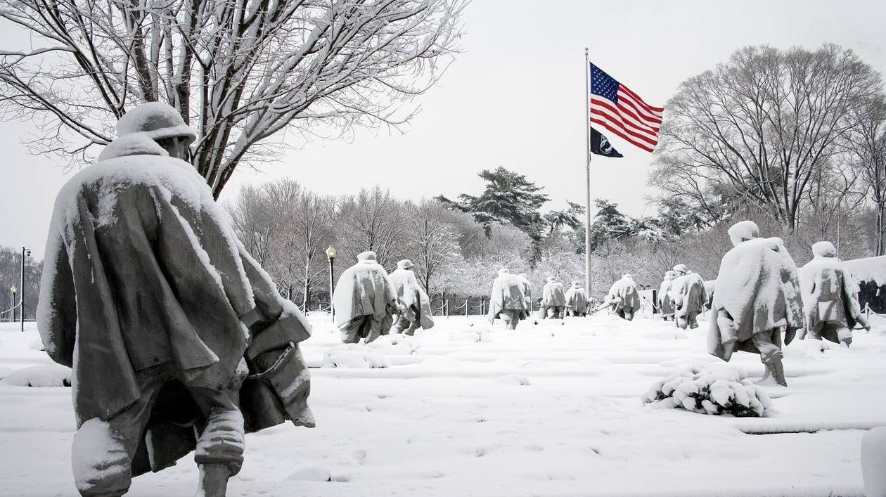 Мемориал жертвам Корейской войны в Вашингтоне