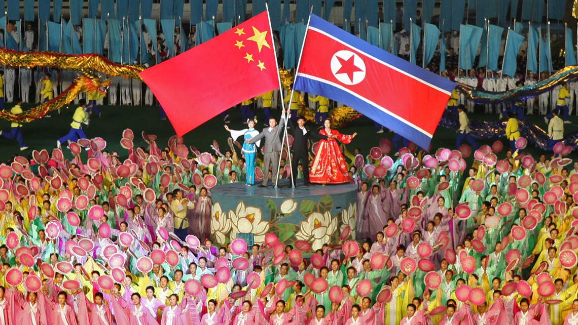 Близкие отношения между КНДР и Китаем видны