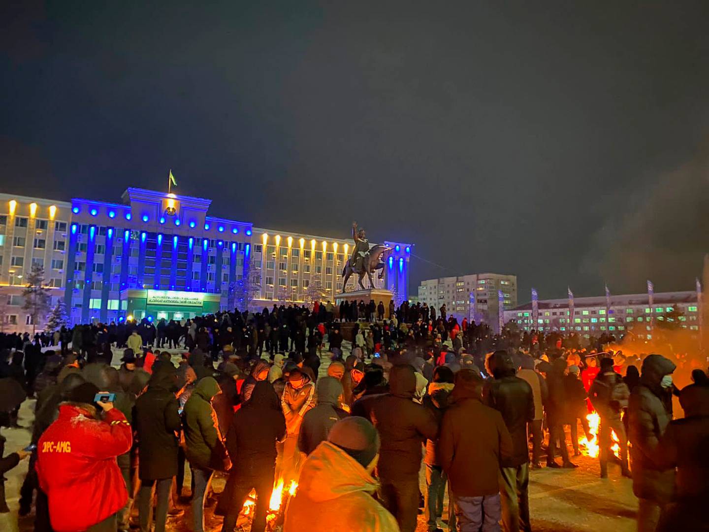 Протесты в Актюбинске, 4 января