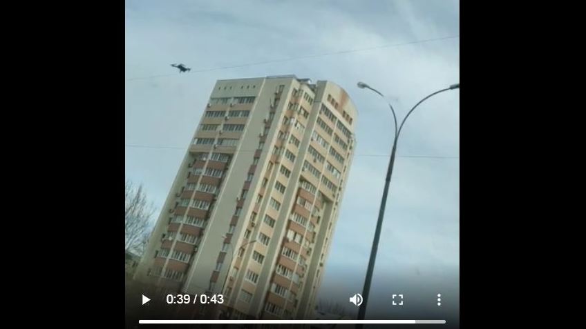 Полицейский квадрокоптер в Тольятти