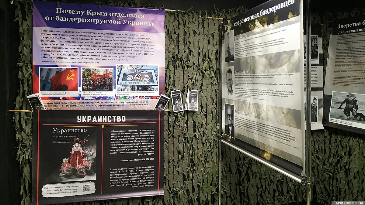 Выставка «Бандеровцы вчера и сегодня» в Народном музее СВО (Санкт-Петербург)
