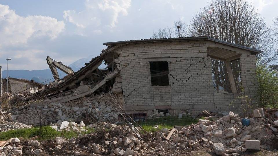 Руины строения