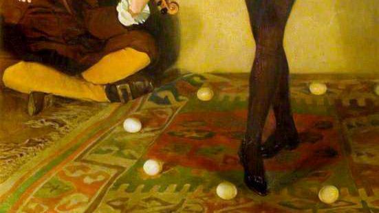 Джон Кольер. Танец среди яиц. 1903