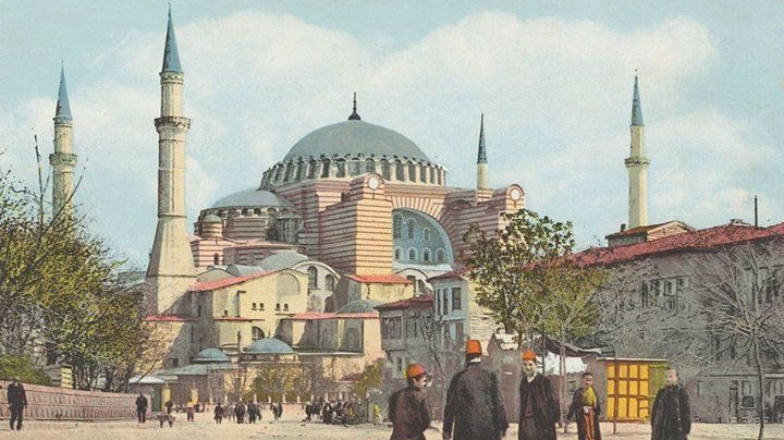 Мечеть София в 1890 году
