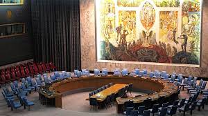 Зал Совета безопасности ООН в Нью-Йорке