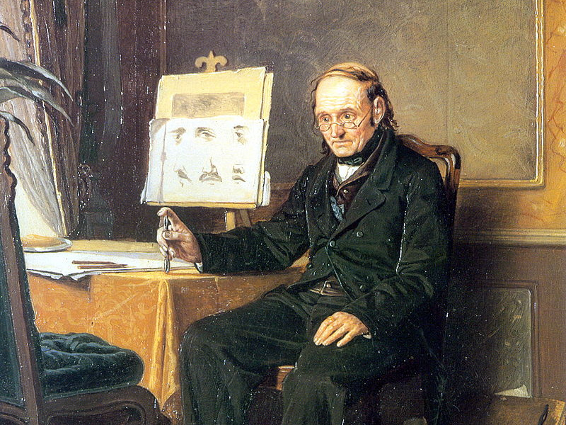 Василий Перов. Учитель рисования (фрагмент). 1867
