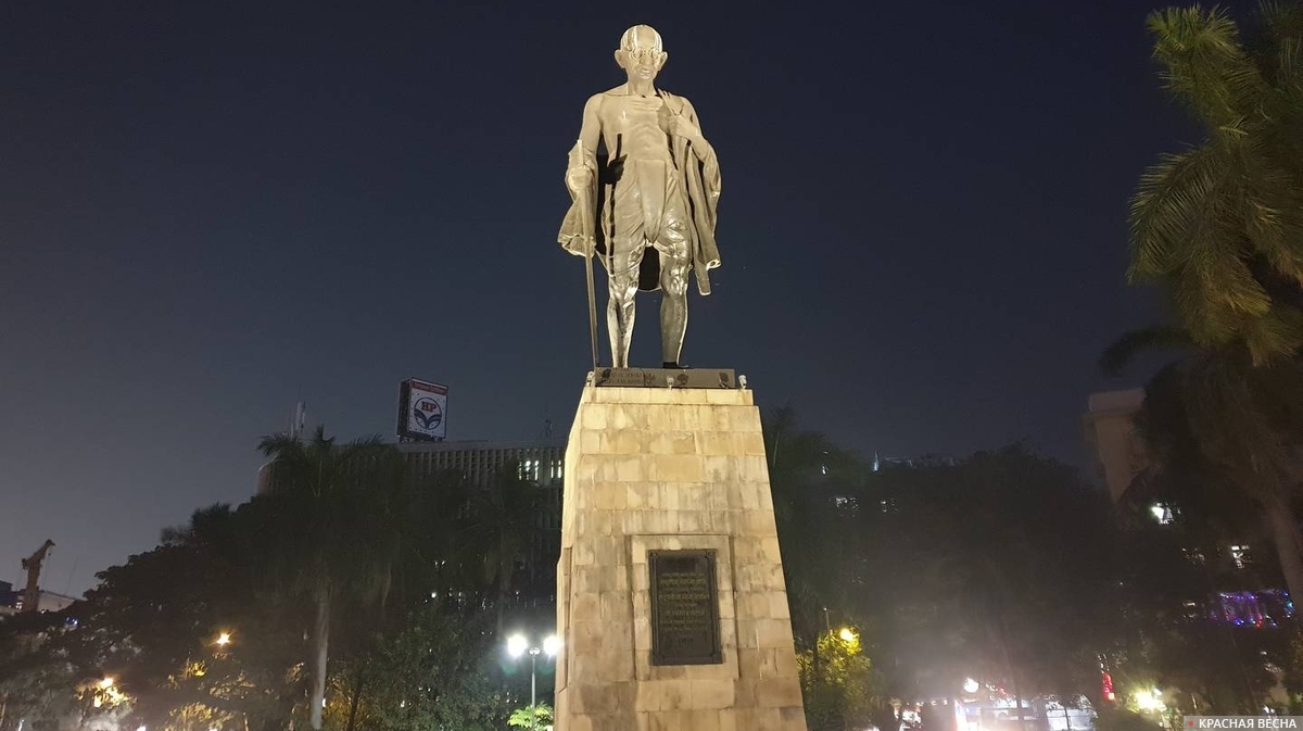 Махатма Ганди. Мумбаи. Индия