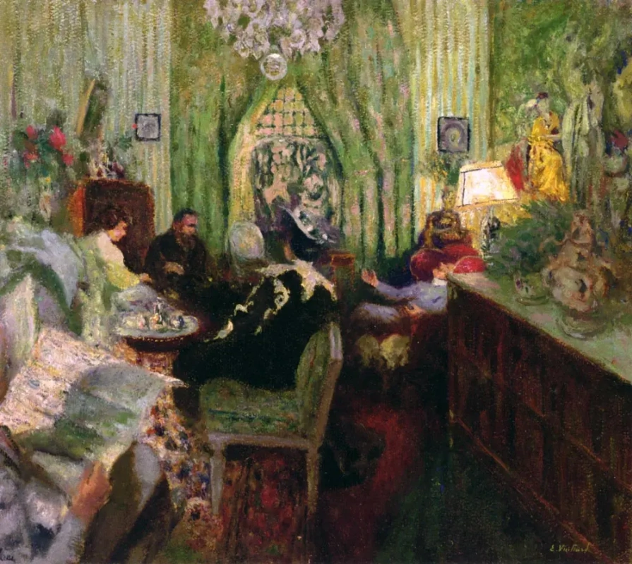 Жан Эдуар Вюйар. Салон мадам Арон. 1911