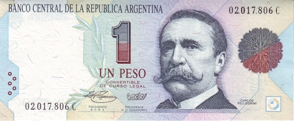 1 аргентинский песо