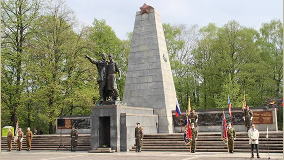 Памятник советским солдатам освободителям, Остравы, Чехия