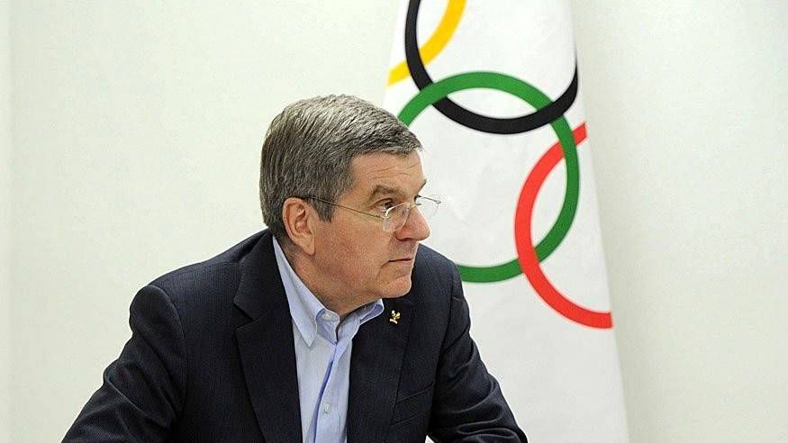 Глава Международного олимпийского комитета Томас Бах