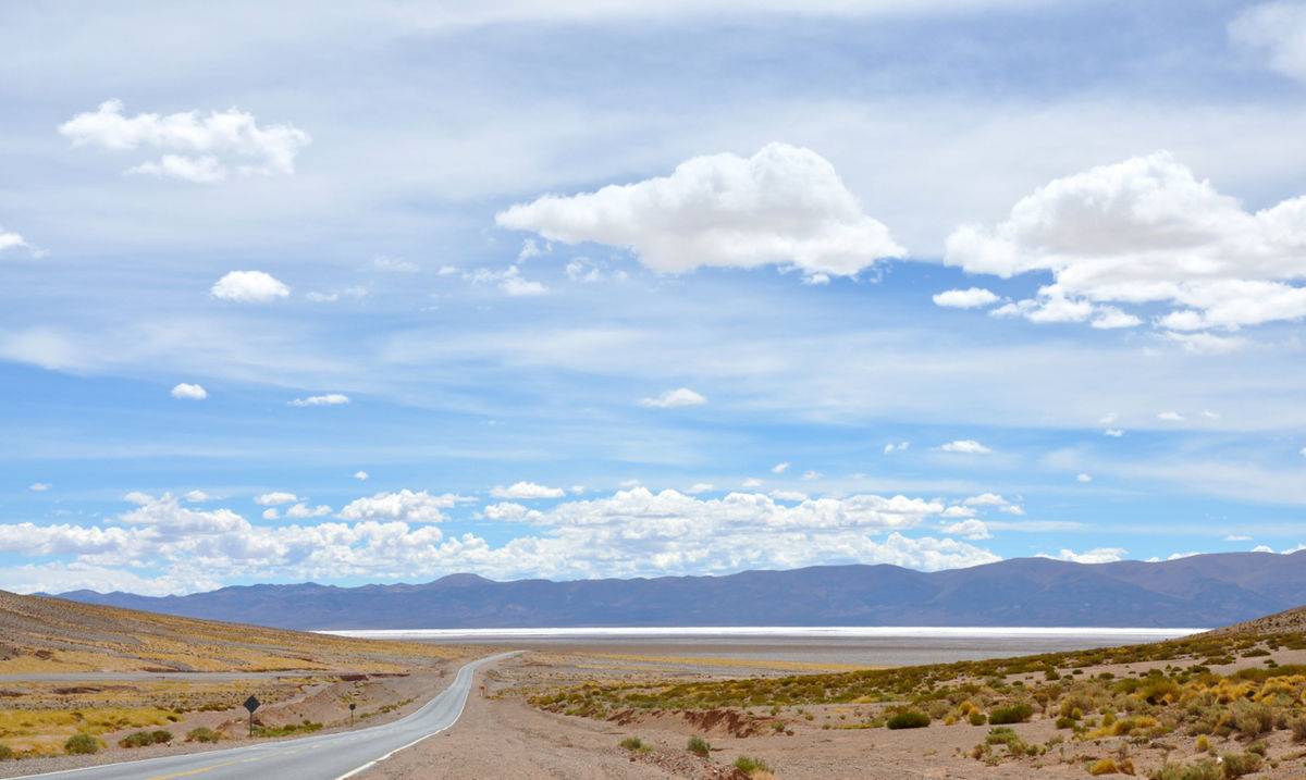 Salar de Olaroz, солончак