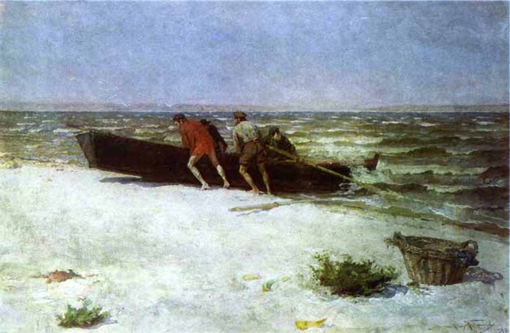 Николай Кузнецов. Рыбаки. 1895