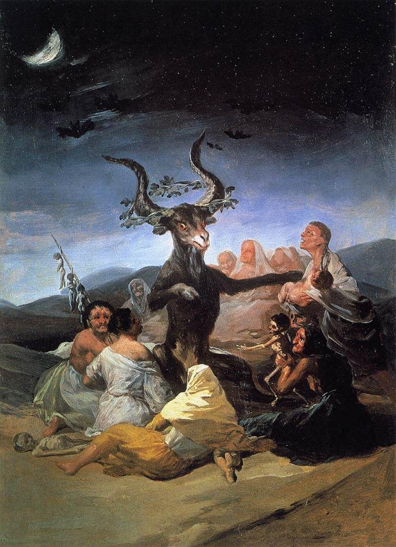 Франсиско де Гойя. Шабаш ведьм. 1789 год