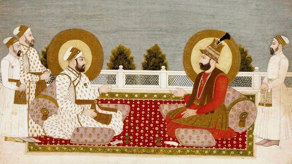 Переговоры Мухаммад Шаха и Надир Шаха. 1740
